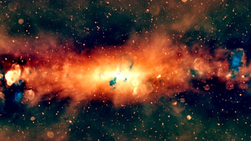 Учёные представили первую радиокарту Млечного Пути в цвете и невероятных деталях