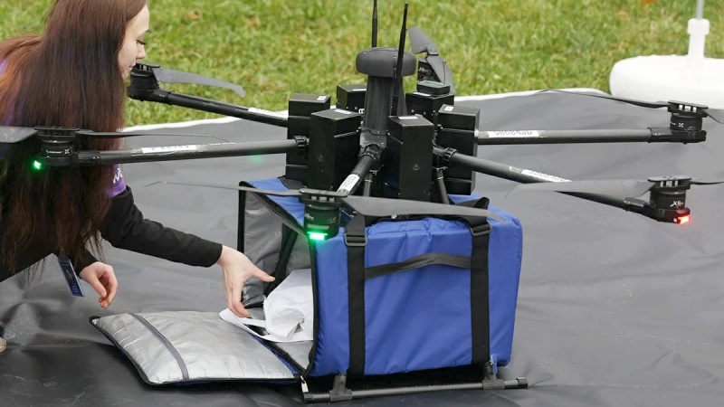 Wildberries начала тестировать доставку на отечественных беспилотниках