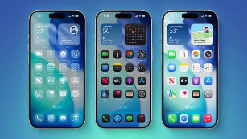 &laquo;Жидкое стекло&raquo; Apple можно будет заматировать: представлена нова бета iOS 26.1