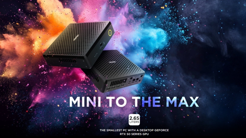 Zotac выпустила самый компактный в мире ПК с настольной GeForce RTX 5060 Ti 16GB