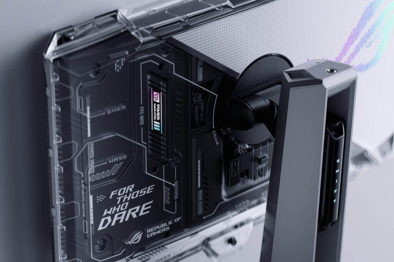 Asus выпустила самый быстрый игровой OLED-монитор ROG Swift PG27AQWP-W с частотой 720 Гц