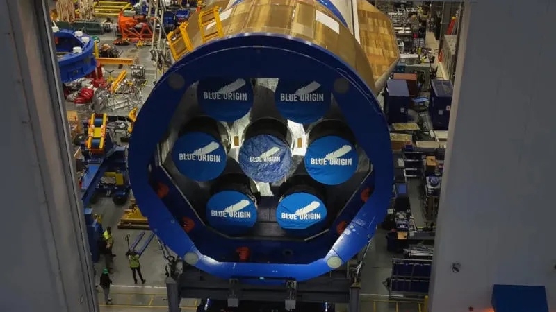 Blue Origin отложила запуск ракеты New Glenn с марсианскими аппаратами из-за погоды