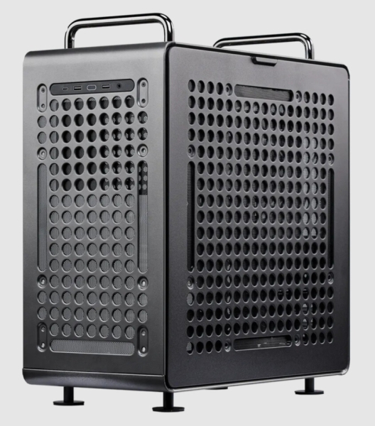 Cooler Master представила дырчатый&nbsp;корпус Qube 540&nbsp;с выступающими ручками и ножками