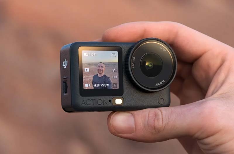 DJI начала продажи экшн-камеры Osmo Action 6 с квадратным сенсором по цене от &euro;379