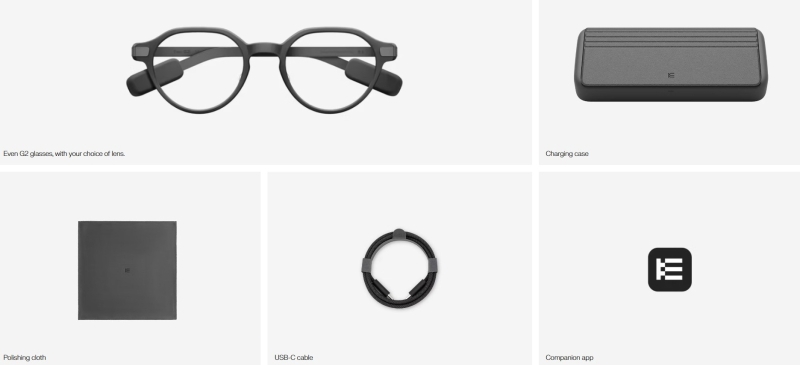 Even Realities представили смарт-очки Even G2 и смарт-кольцо R1 для управления ими