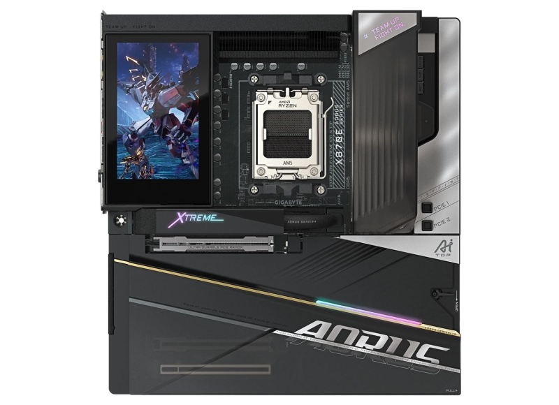 Gigabyte представила флагманскую плату X870E Aorus Xtreme X3D AI Top с комплектным штопором