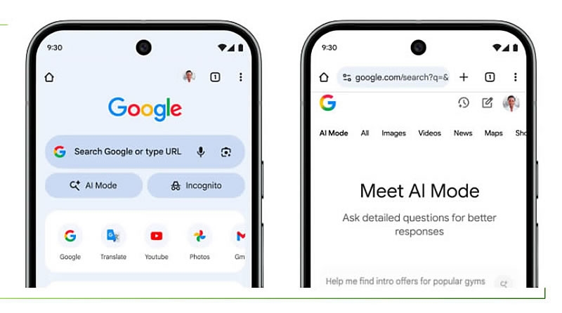 Google запустила ИИ-режим в Chrome также и для мобильных устройств&nbsp;&mdash; Android и iOS