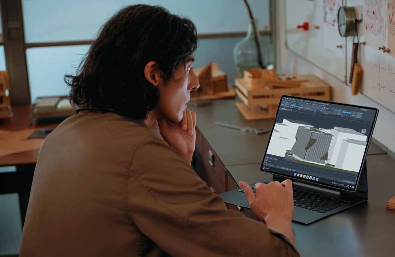 Huawei представила гибридный планшет MatePad Edge &mdash; 14,2" OLED, ПК-процессор и батарея на 12 900 мА&middot;ч от $845