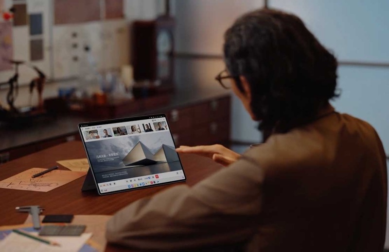 Huawei представила гибридный планшет MatePad Edge &mdash; 14,2" OLED, ПК-процессор и батарея на 12 900 мА&middot;ч от $845