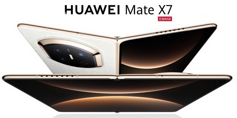 Huawei представила сверхтонкий складной смартфон Mate X7 с большим 8" дисплеем и флагманской камерой за&nbsp;$1830