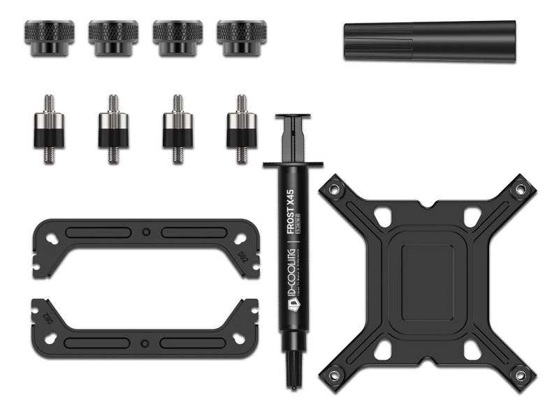 ID-Cooling представила башенный кулер Frozn A410 TD с дисплеем и низкопрофильный IS-53-XT