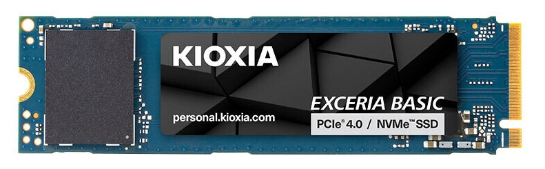 Kioxia выпустила SSD Exceria Basic PCIe 4.0 &mdash; до 2 Тбайт и до 7300 Мбайт/с