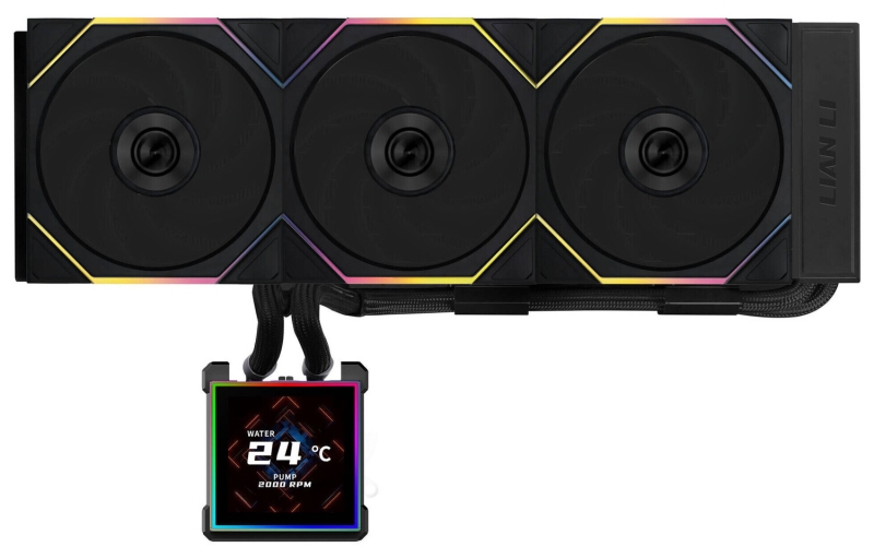 Lian Li выпустила СЖО HydroShift II LCD-S с большим съёмным дисплеем&nbsp;&mdash; на нём явно получится запустить Doom