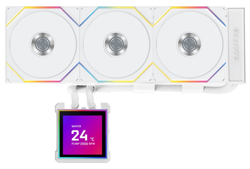 Lian Li выпустила СЖО HydroShift II LCD-S с большим съёмным дисплеем&nbsp;&mdash; на нём явно получится запустить Doom