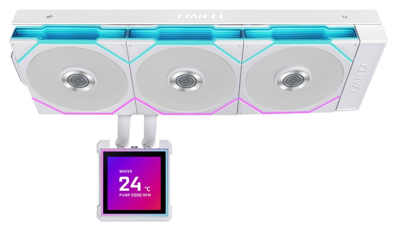 Lian Li выпустила СЖО HydroShift II LCD-S с большим съёмным дисплеем&nbsp;&mdash; на нём явно получится запустить Doom