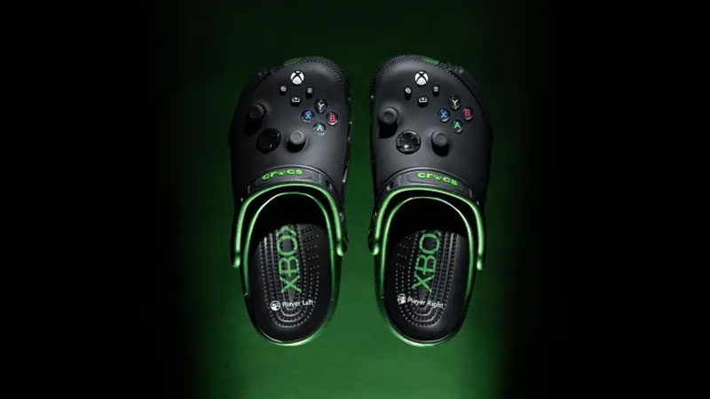 Microsoft представила настоящие кроксы в стиле Xbox&nbsp;&mdash; и их даже можно купить