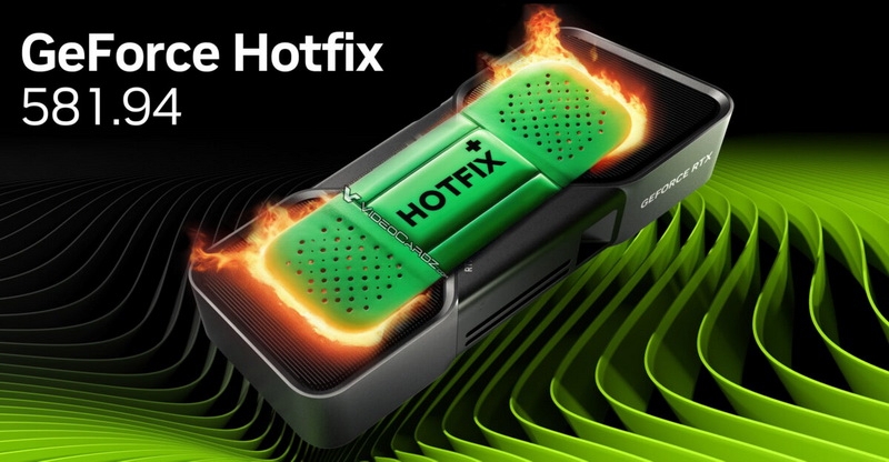 Nvidia латает последствия октябрьского апдейта Windows 11 &mdash; драйвер GeForce Hotfix&nbsp;581.94 уберёт просадки FPS
