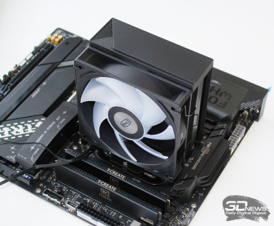 Обзор и тест процессорного кулера PCCooler RT500 TC ARGB: 245 ватт с одной башни?