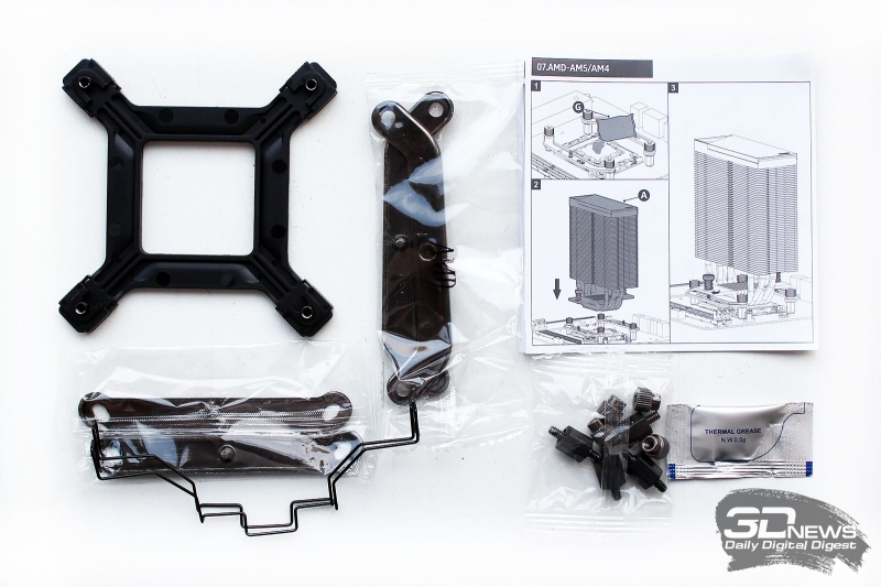 Обзор и тест процессорного кулера PCCooler RT500 TC ARGB: 245 ватт с одной башни?