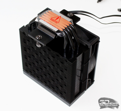 Обзор и тест процессорного кулера PCCooler RT500 TC ARGB: 245 ватт с одной башни?