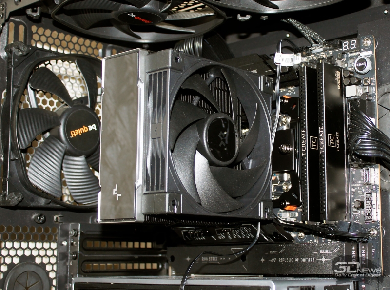 Обзор и тест процессорного кулера PCCooler RT500 TC ARGB: 245 ватт с одной башни?