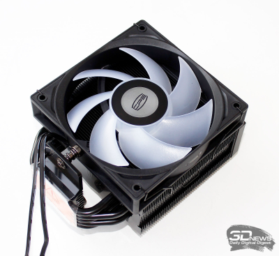 Обзор и тест процессорного кулера PCCooler RT500 TC ARGB: 245 ватт с одной башни?