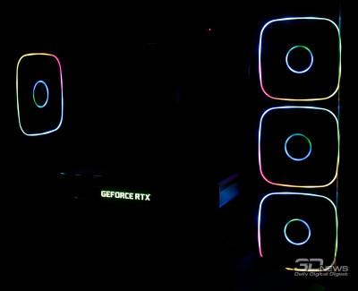 Обзор и тестирование стильного корпуса 1stplayer GM7: сталь, пластик, два стекла