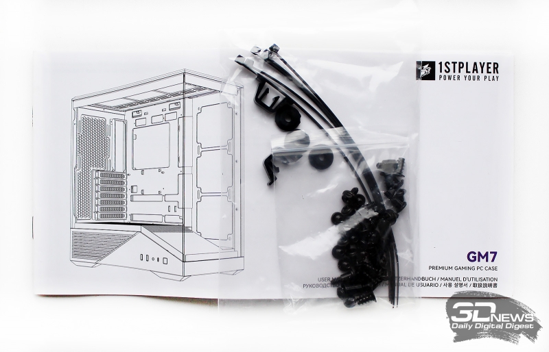Обзор и тестирование стильного корпуса 1stplayer GM7: сталь, пластик, два стекла