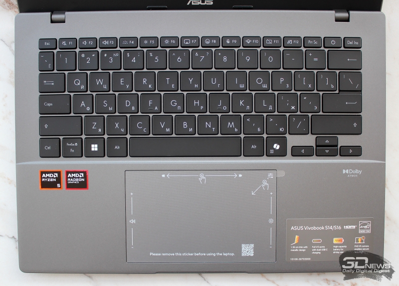 Обзор ноутбука ASUS Vivobook S14 (M3407HA): разрыв шаблонов рынка