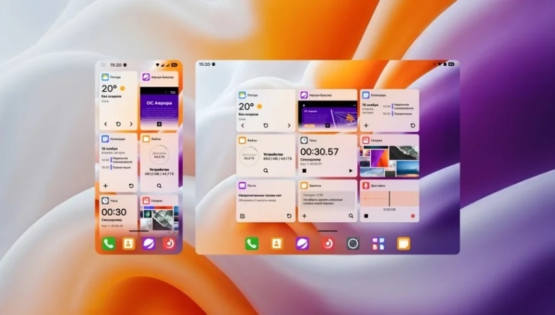 Отечественная ОС «Аврора» получила большое обновление дизайна