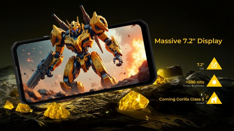 Oukitel WP60 &mdash; сверхпрочный смартфон с ёмкой батареей и ярким дизайном