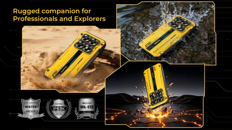 Oukitel WP60 &mdash; сверхпрочный смартфон с ёмкой батареей и ярким дизайном