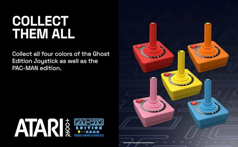 Представлена ретроконсоль Atari 2600+ Pac-Man Edition за $169 &mdash; она работает только с картриджами