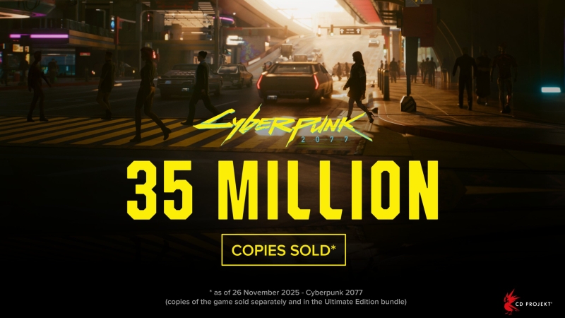 Продажи Cyberpunk 2077 превысили 35 миллионов копий, а команда Cyberpunk 2 растёт не по дням, а по часам