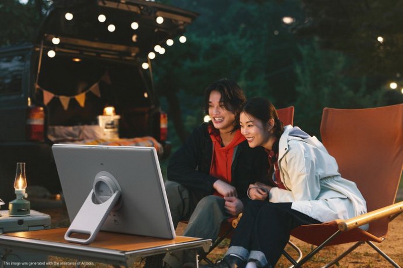 Samsung выпустила портативные смарт-мониторы Movingstyle диагональю 27 и 32 дюйма