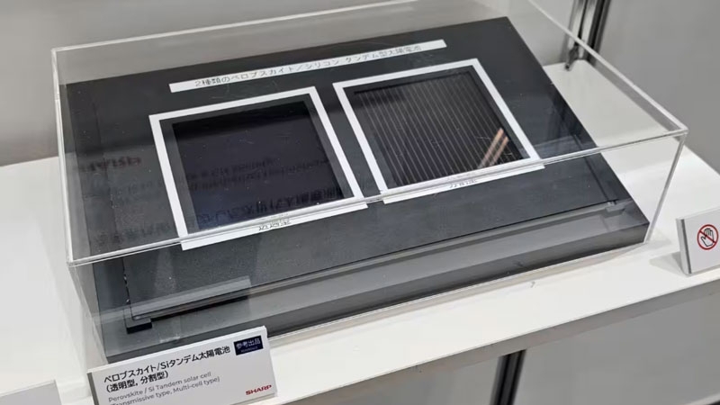 Sharp выйдет на рынок перовскитных солнечных панелей в 2027 году, чтобы изгнать из Японии китайский &laquo;солнечный кремний&raquo;
