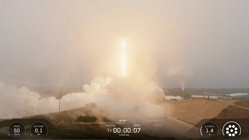 SpaceX провела 100-й запуск интернет-спутников Starlink в этом году &mdash; на орбиту выведено 28 аппаратов