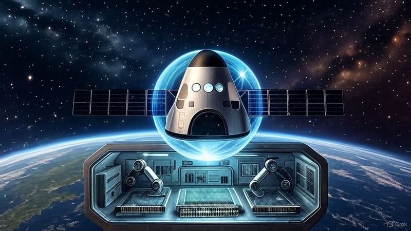 SpaceX запустит «фабшипы» — аппараты для подготовки производства чипов на орбите