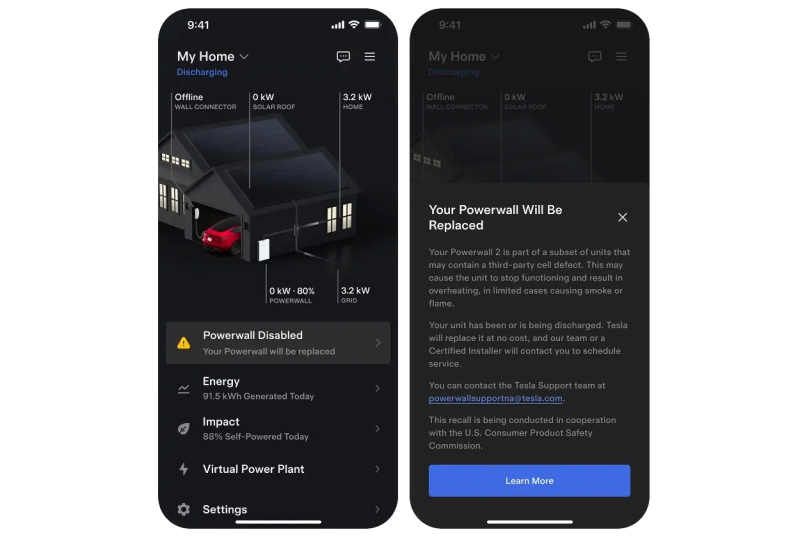 Tesla отзывает более 10 000 домашних аккумуляторов Powerwall 2 &mdash; они могут спалить дом из-за дефектных элементов