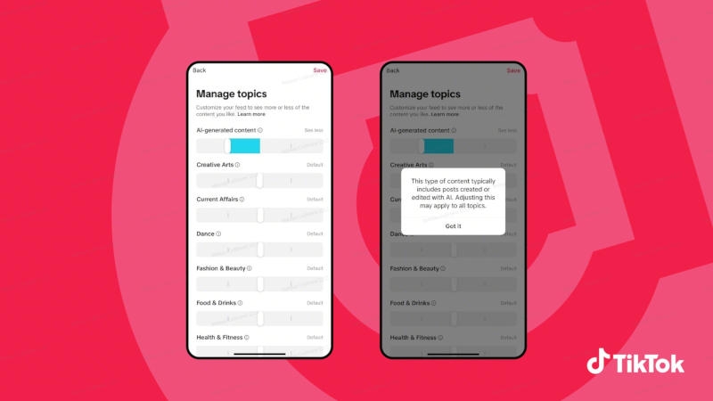 TikTok защитит пользователей от ИИ-контента и вознаградит ответственных