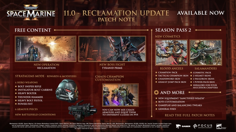 Тиранид-прайм, новая операция и Кровавые Ангелы: для Warhammer 40,000: Space Marine 2 вышло крупное обновление &laquo;Утилизация&raquo;