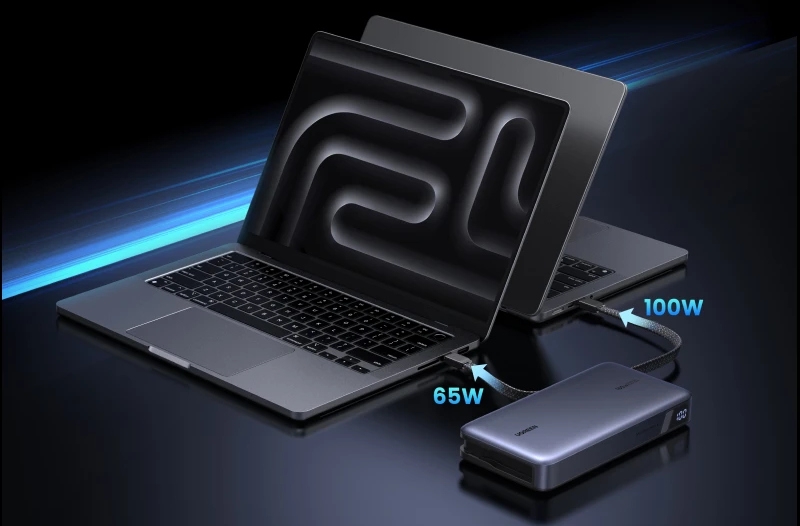 Ugreen предлагает пауэрбанк Nexode 165 Вт 25000 мА·ч, зарядку Nexode 100 Вт с выдвижным кабелем и USB-концентратор 12-в-1