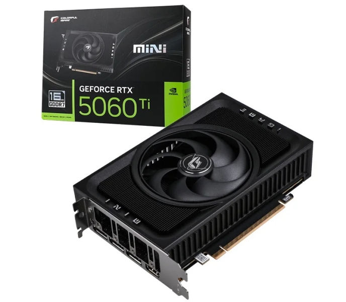 Colorful выпустила компактные видеокарты iGame GeForce RTX 5060 Ti Mini и RTX 5070 Mini OC