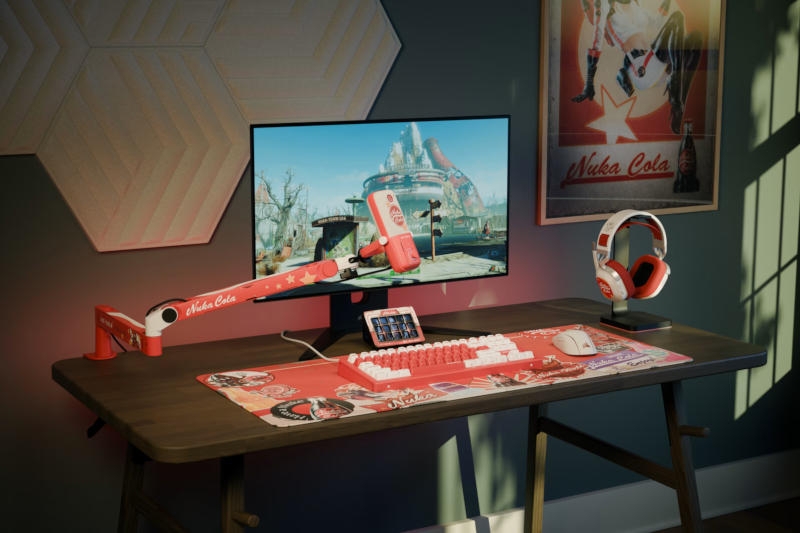 Corsair представила коллекцию периферии в стиле Nuka Cola для поклонников Fallout — полный набор стоит $1100