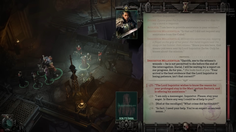 Disco Elysium во вселенной мрачного будущего: журналист поделился впечатлениями от закрытой &laquo;альфы&raquo; Warhammer 40,000: Dark Heresy