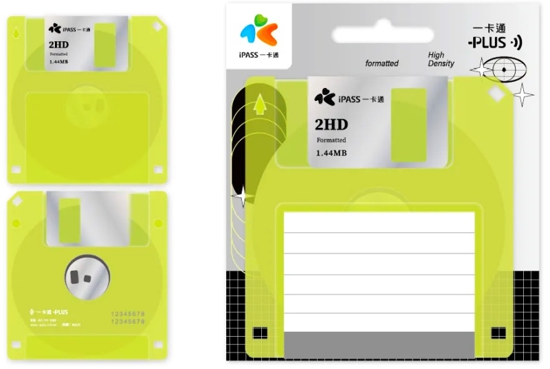 Эксплуатация ностальгии &mdash; на Тайване выпустили платёжную карту в виде 3,5-дюймовой дискеты в масштабе 1:1