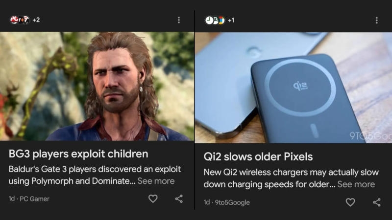 Google заполонила новостную ленту абсурдными кликбейтными заголовками и назвала это экспериментом