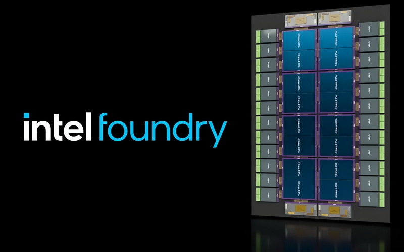 Intel собрала гигантский ИИ-чип из 16 вычислительных кристаллов и 24 стеков HBM5