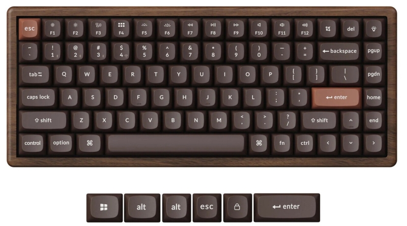 Keychron выпустила деревянную клавиатуру K2 HE All-Wood Special Edition за $200