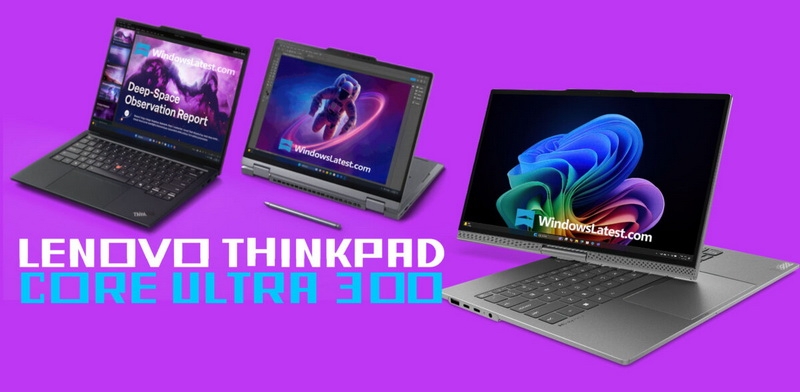Lenovo готовит ноутбуки ThinkPad и ThinkBook на процессорах Intel Panther Lake